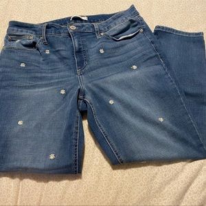 LC by Lauren Conrad daisy jeans